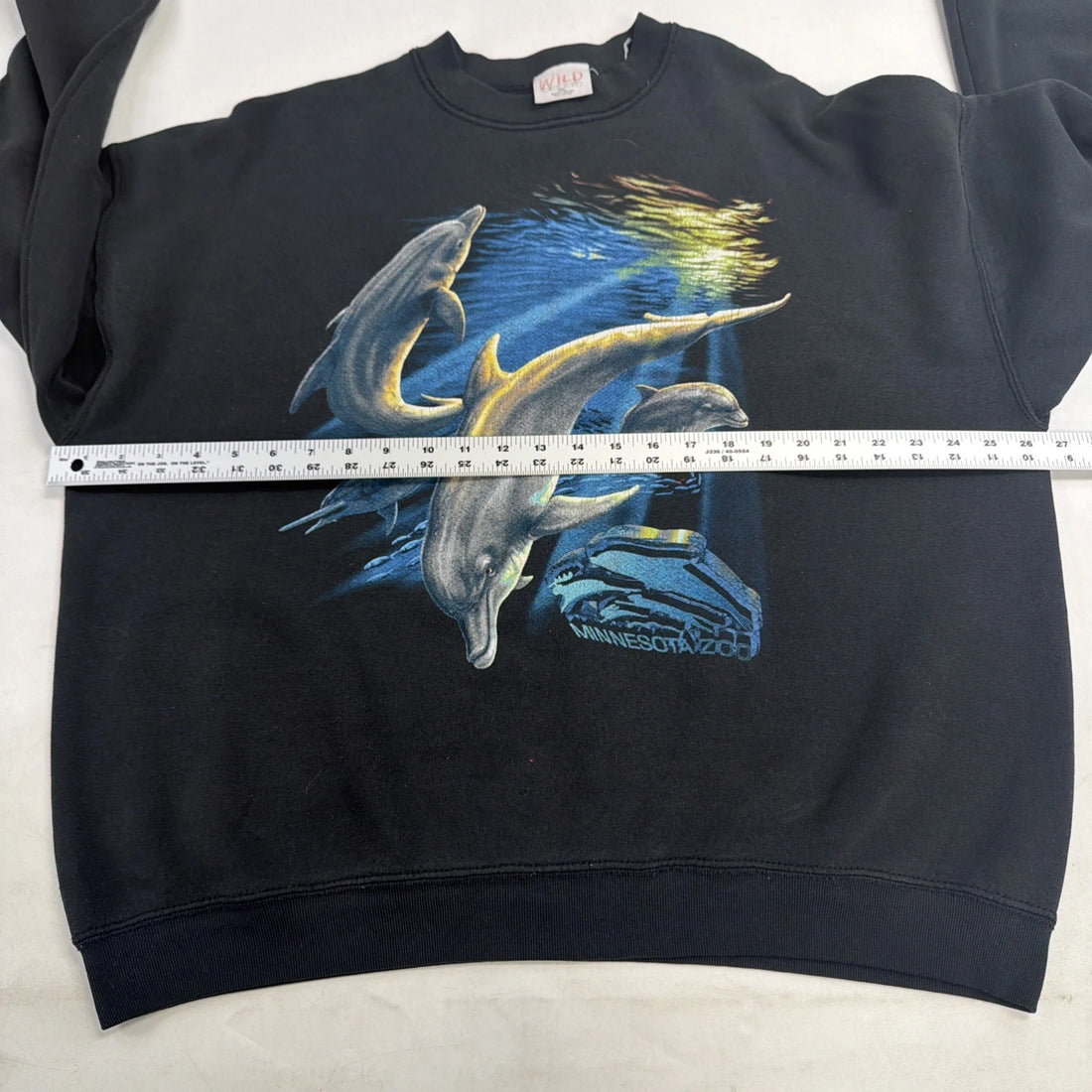 Vintage Dolphin Minnesota Zoo Crewneck Sweatshirt Size 2XL