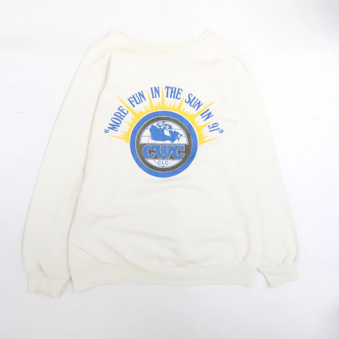 Vintage CWC More Fun In The Sun 1991 Parody Canada Crewneck Sweatshirt XL