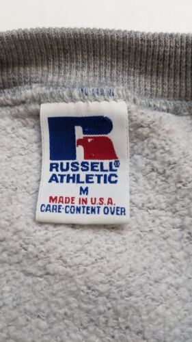 Vintage New England Patriots Russell Athletic Sweatshirt Crewneck Medium 90s