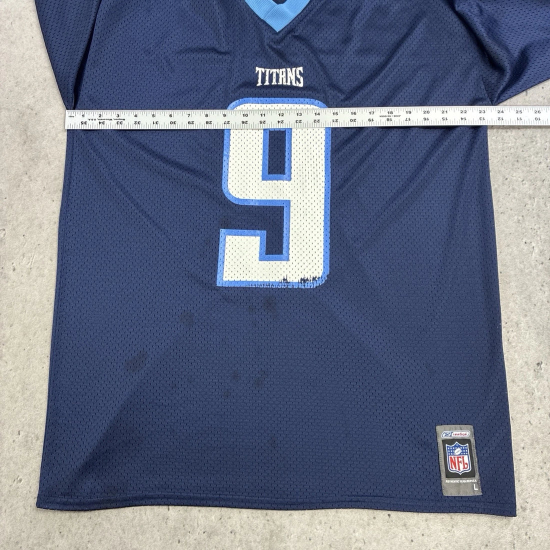Vintage Tennessee Titans Steve McNair Reebok Jersey Size Large NFL