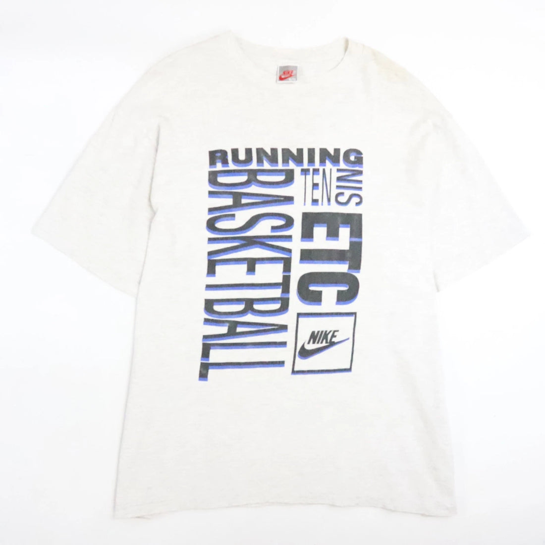 Vintage Running Basketball Tennis Etc Nike T-Shirt Size XL 80s 90s