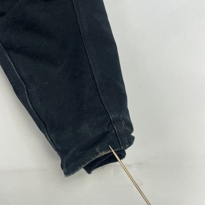 Carhartt Canvas Arctic Work Jacket Size Large Black