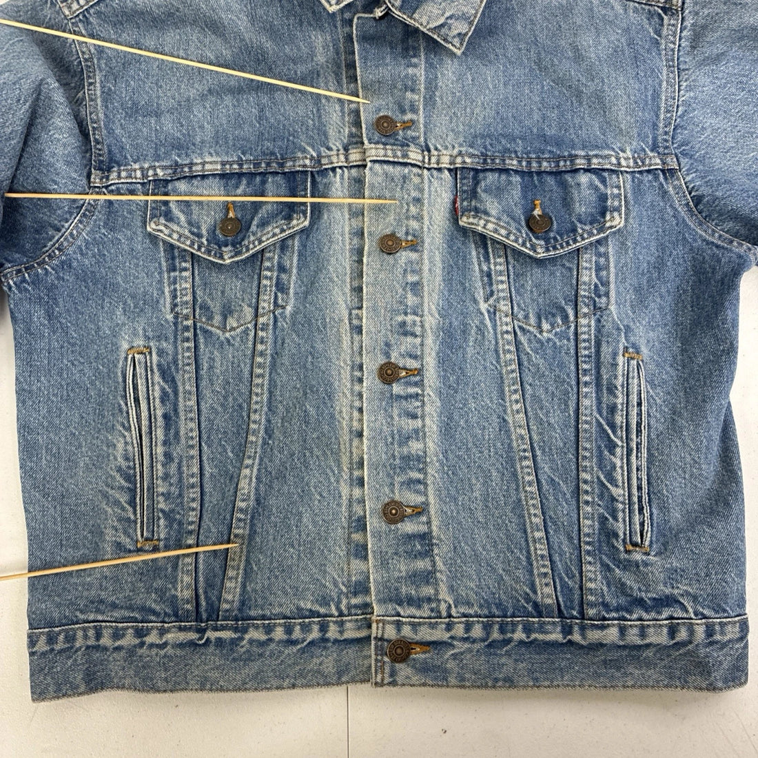 Vintage Levi's Denim Trucker Jacket Size Medium