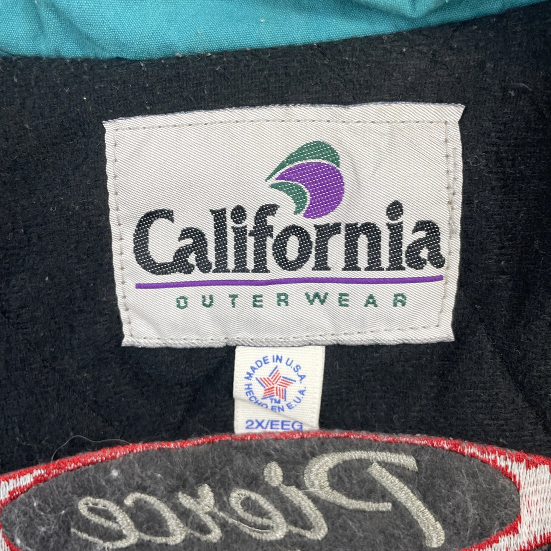 Vintage Pierce Builders Of The Finest Bomber Jacket Size 2XL