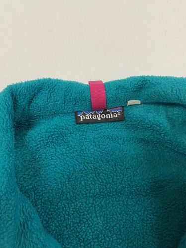 Vintage Patagonia Better Sweater Fleece Full Zip Jacket Size Medium Teal