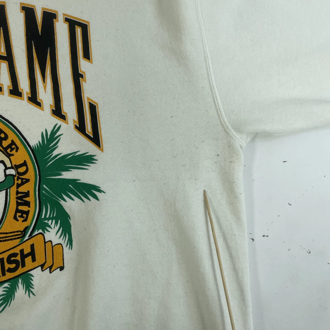 Vintage Notre Dame Fighting Irish Sweatshirt XL 90s NCAA