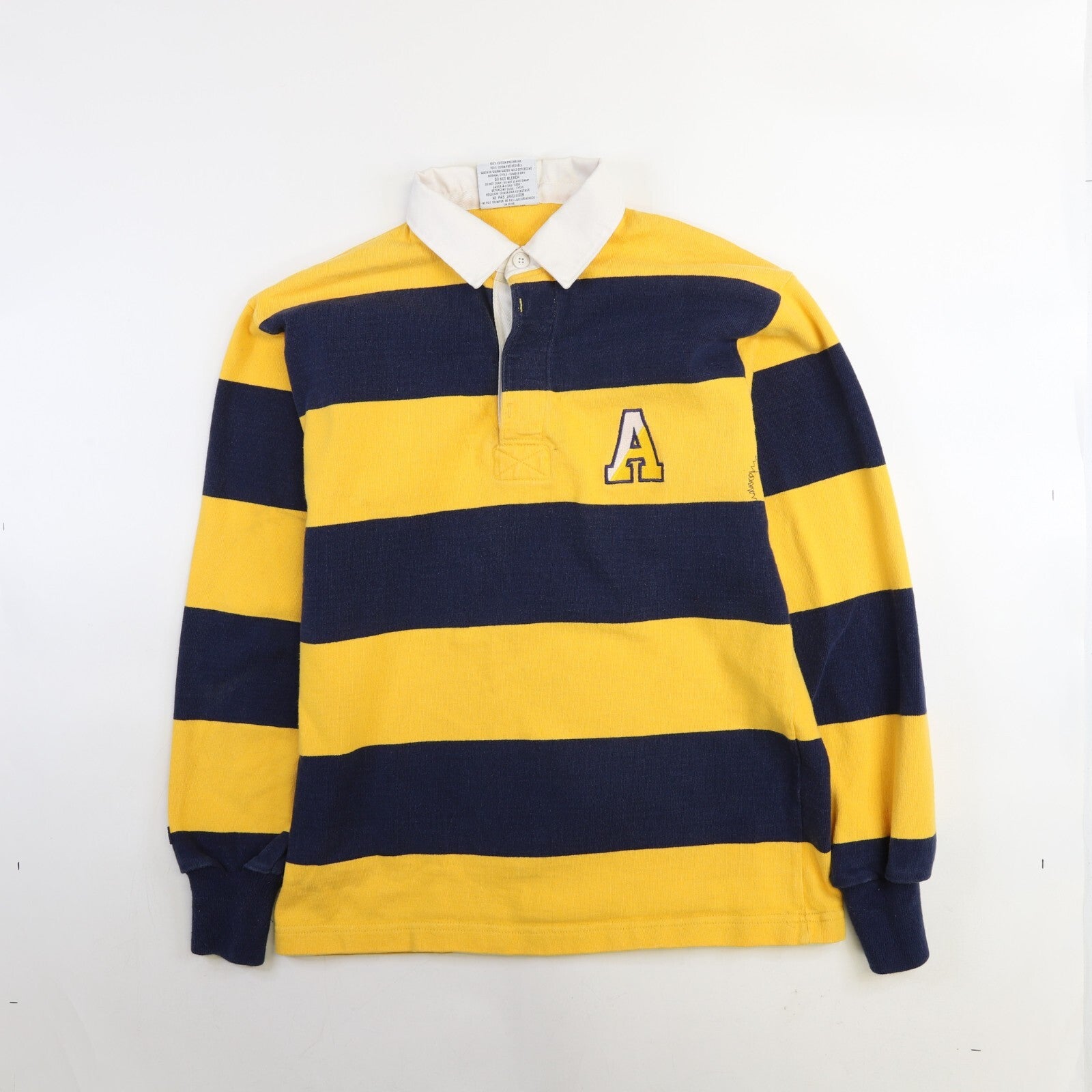 Vintage Outlaw Barbarian Rugby Shirt Size Small Striped – Throwback Vault