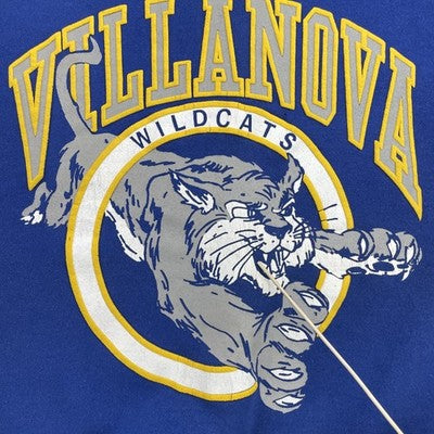 Vintage Villanova Wildcats Crewneck Sweatshirt Size Large 90s NCAA