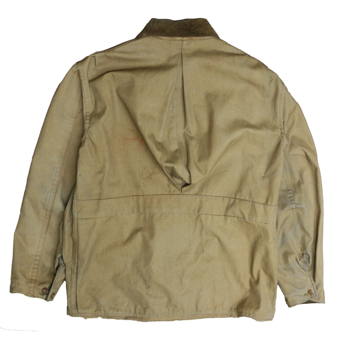 Vintage JC Higgins Hunting Jacket Size 40 Beige Roebuck