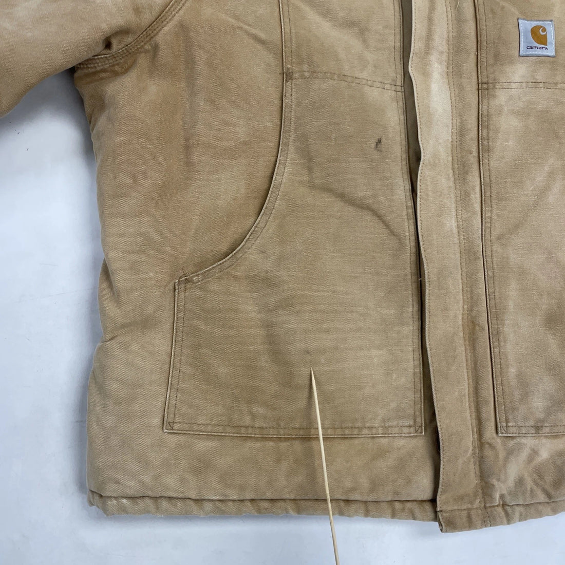 Carhartt Canvas Arctic Work Jacket Size XL Brown