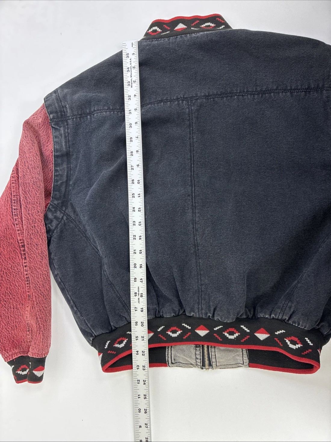 Vintage Western Bomber Jacket Size Medium