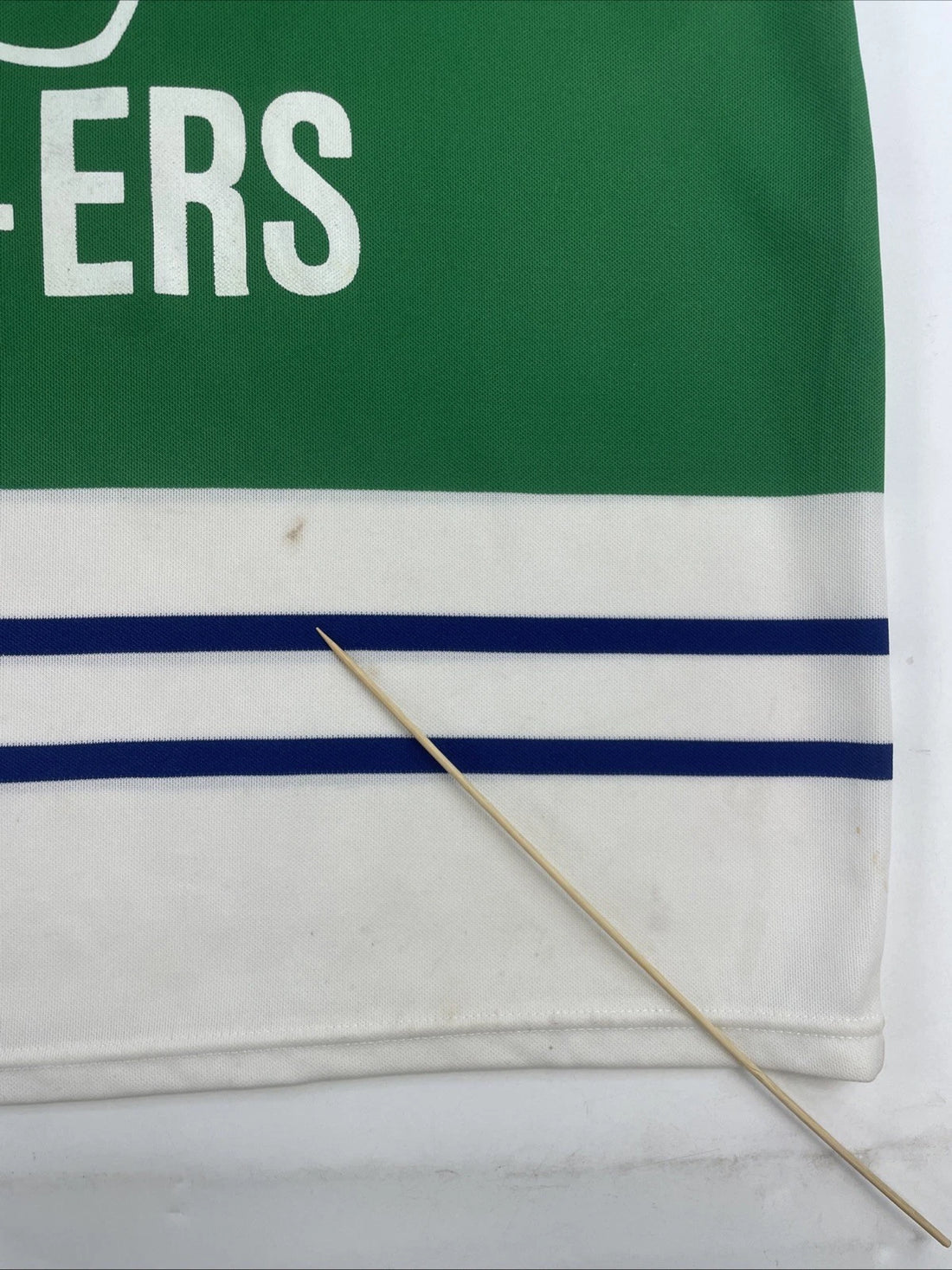 O.C. Ale-Ers CCM Hockey Jersey Size Large Green