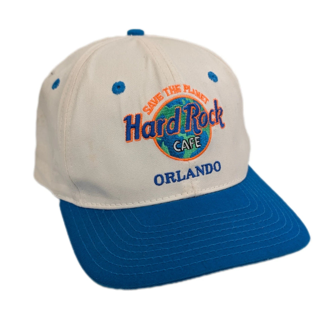 Vintage Hard Rock Cafe Orlando Snapback Hat Cap OSFA
