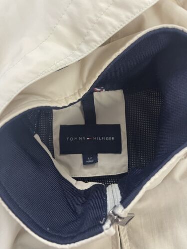 Tommy Hilfiger Windbreaker Light Jacket Size Small Beige