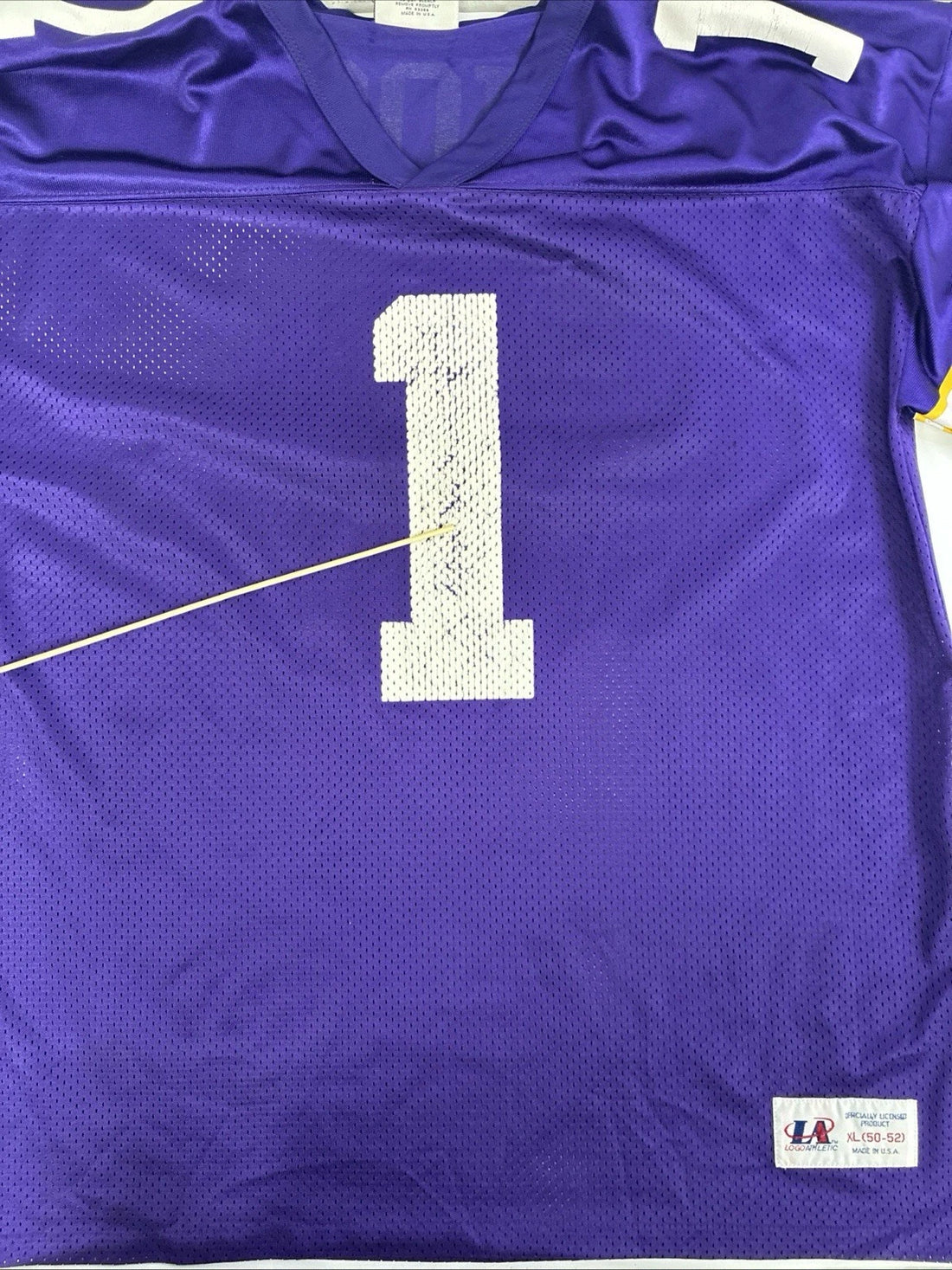 Vintage Minnesota Vikings Warren Moon Logo Athletic Jersey Size XL NFL