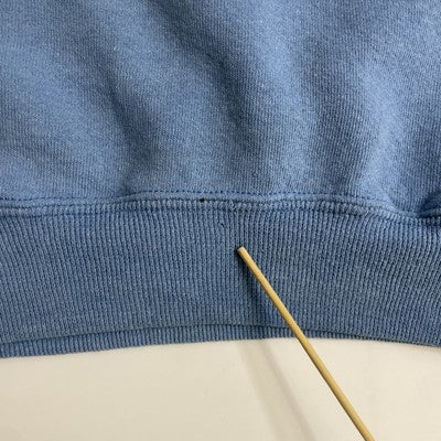 Vintage Russell Athletic Blank Crewneck Sweatshirt Size Medium Blue