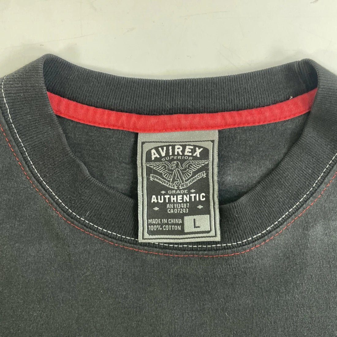 Vintage Avirex T-Shirt Size Large Y2K