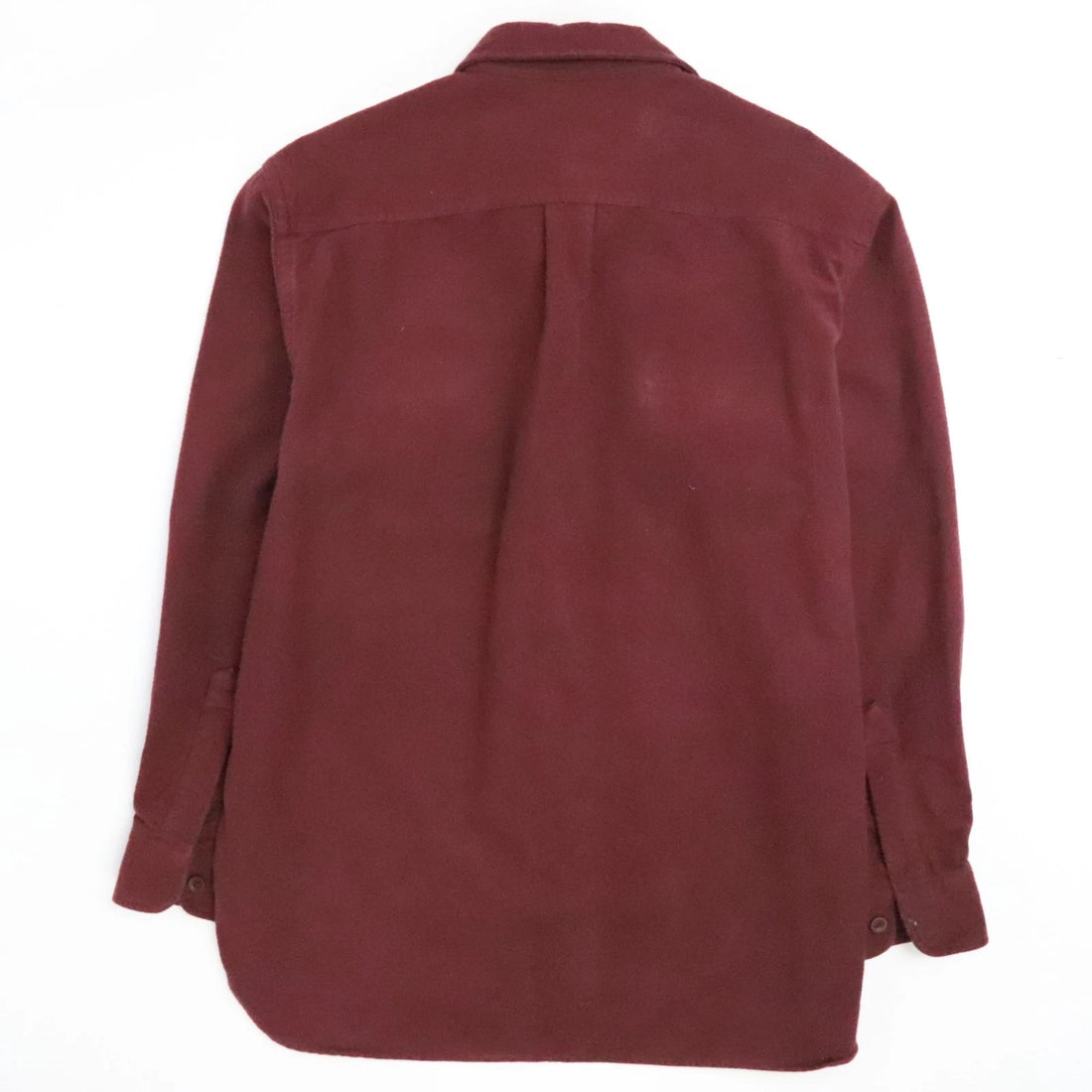 L.L. Bean Button Up Shirt Size Large Burgundy