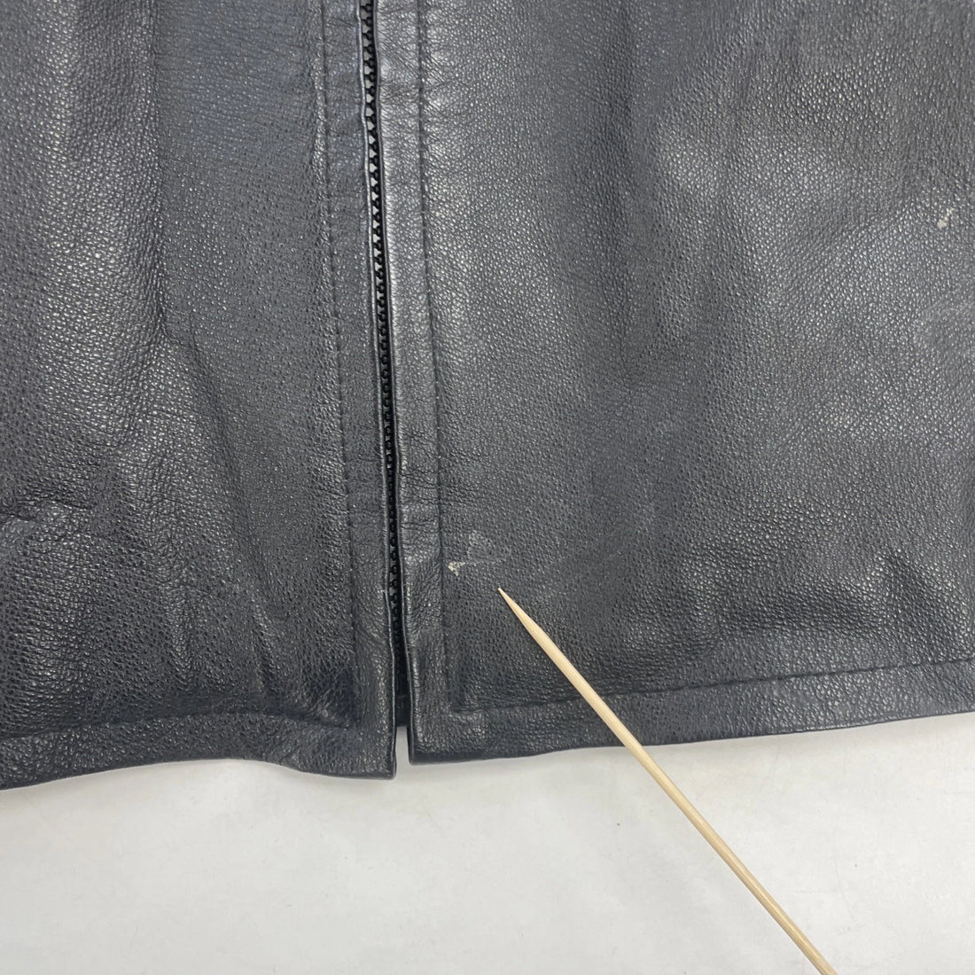 Ford Built Tough Leather Coat Jacket Size XL