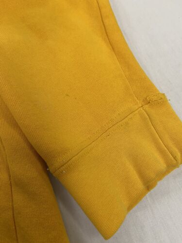 Vintage Nike Sweatshirt Crewneck Size XL Yellow Swoosh