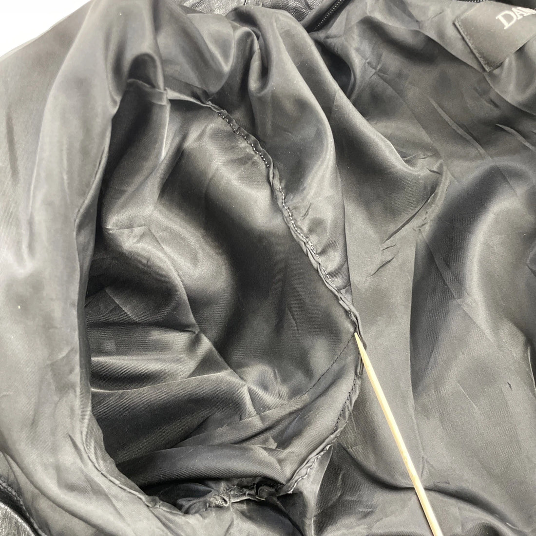 Danier Leather Coat Jacket Size Small Black