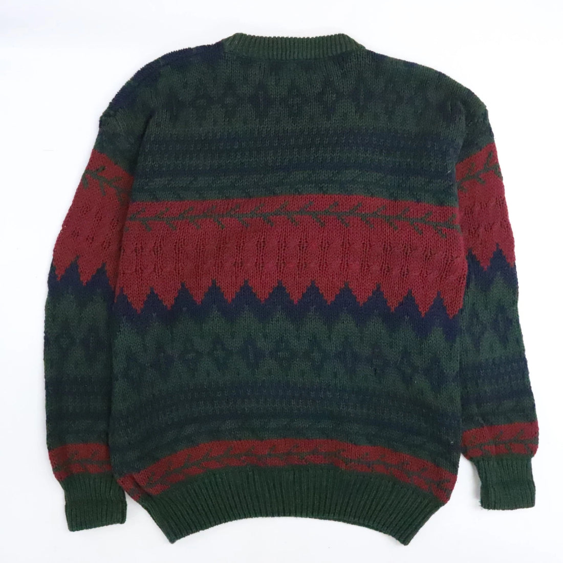Vintage Stone Haven Crewneck Sweater Size Medium Fair Isle