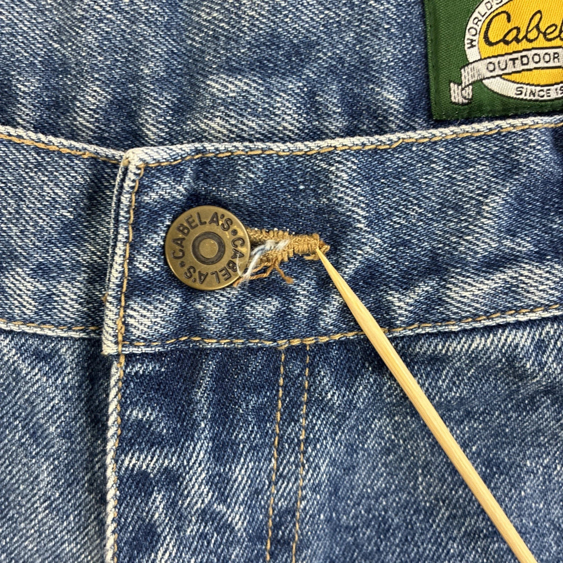 Vintage Cabela's Denim Jeans Pants Size 38
