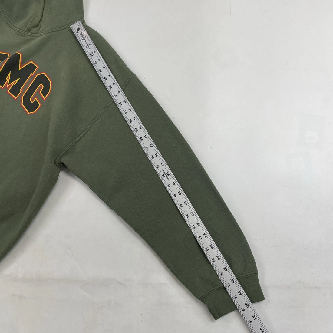 United States Marine Corps Sweatshirt Hoodie Size XL Green USMC