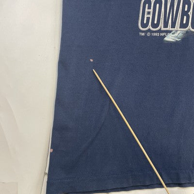 Vintage Dallas Cowboys Super Bowl XXVIII T-Shirt Size XL 1993 90s NFL