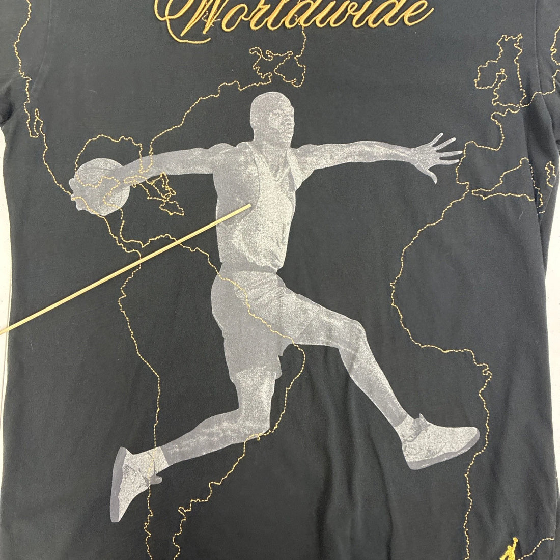 Air Jordan Worldwide T-Shirt Size Large All Over Print