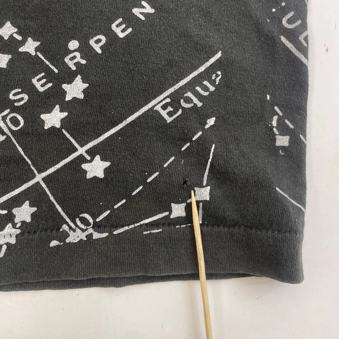 Vintage Space Constellation T-Shirt Size XL All Over Print 90s