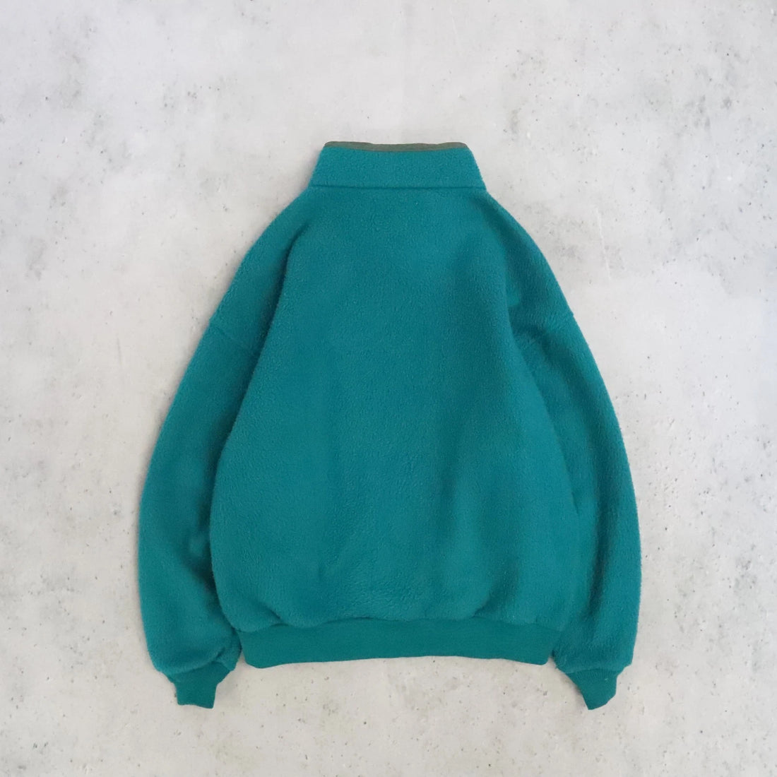 Vintage Eddie Bauer Full Zip Fleece Jacket Size Medium
