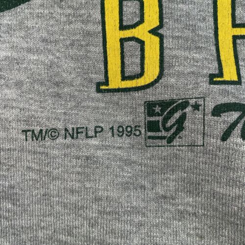 Vintage Green Bay Packers Sweatshirt Crewneck Size Medium 1995 90s NFL