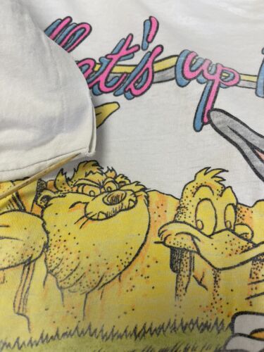 Vintage Bugs Bunny Mount Rushmore Looney Tunes T-Shirt Size XL 1990 90s