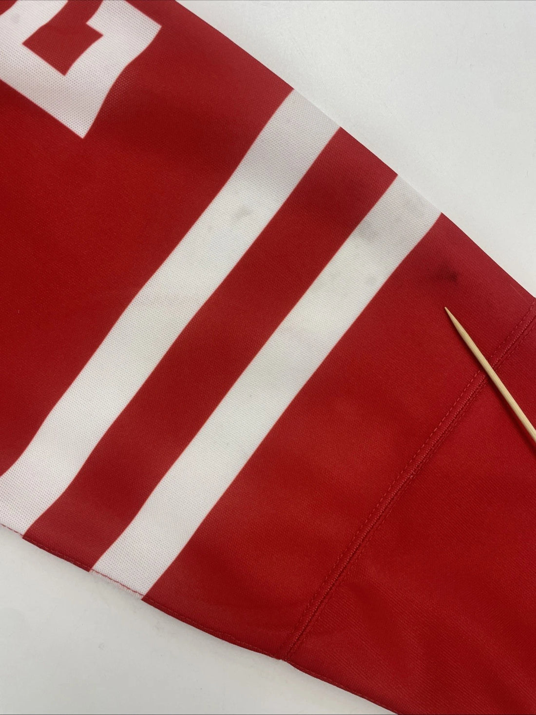 NS Bauer Authentic Hockey Jersey Size 48 Fight Strap