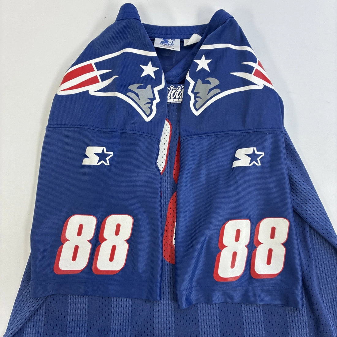Vintage New England Patriots Terry Glenn Starter Jersey Size Large/XL NFL