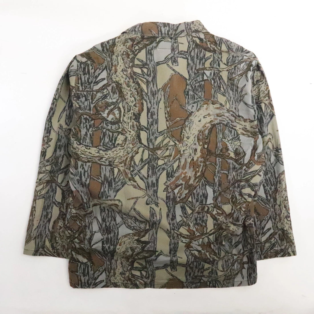 Master Tree Camo Shirt Chore Jacket Size XL
