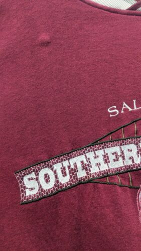 Vintage Southern Illinois Salukis Starter Crewneck Sweatshirt Medium 90s NCAA