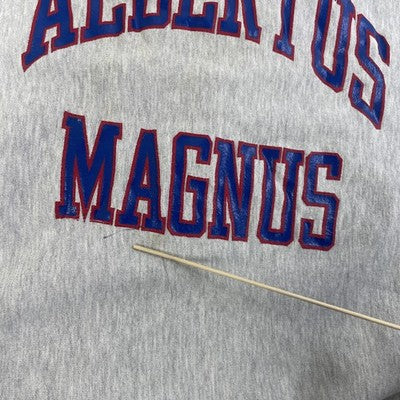 Vintage Albertus Magnus Champion Reverse Weave Crewneck Sweatshirt Size XL 80s