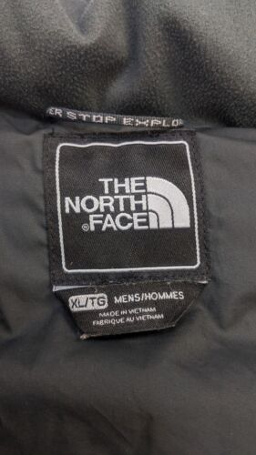 The North Face Puffer Vest Jacket Size XL Black 550 Down Insulated