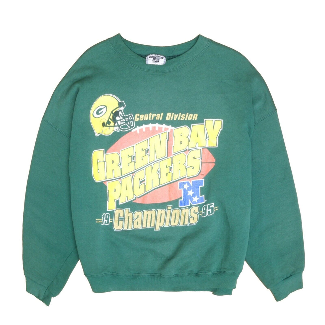 Vintage 90s Lee Sport NFL Green Bay Packers Crewneck Sweatshirt USA Nutmeg  2XL