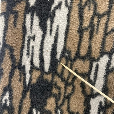 Vintage Cabela's Tree Bark Camo Fleece Pants Size Medium Hunting