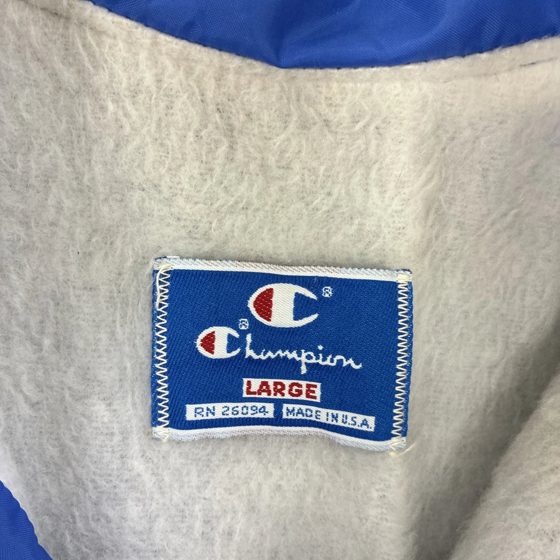 Vintage Bison Boosters Champion Jacket Size Large 80s