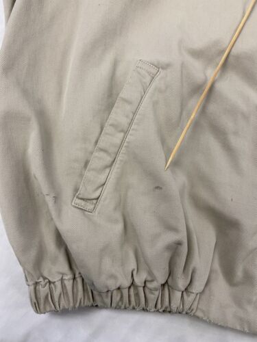 Vintage Polo Ralph Lauren Harrington Light Jacket Size XL Beige