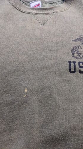 Vintage USMC United States Marine Corps Crewneck Sweatshirt Size Medium
