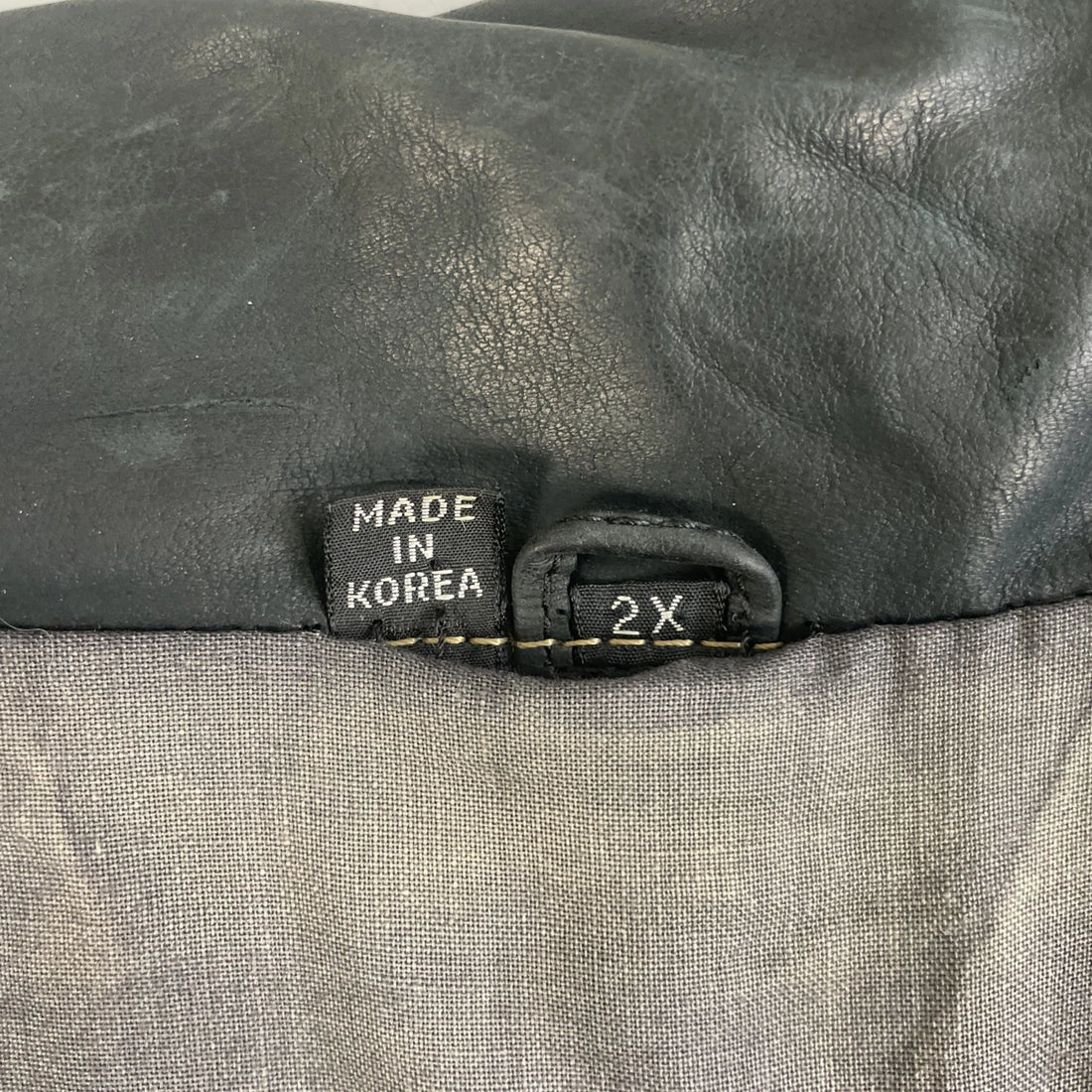 Vintage U2 Wear Me Out Leather Bomber Jacket Size 2XL