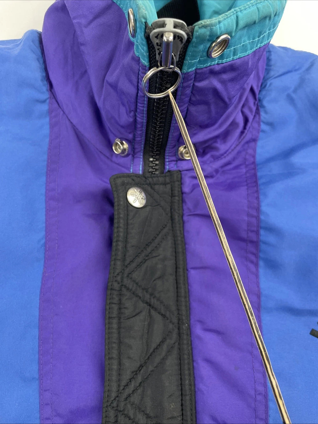 Vintage Yamaha Snowmobile Racing Jacket Size Large Insulated