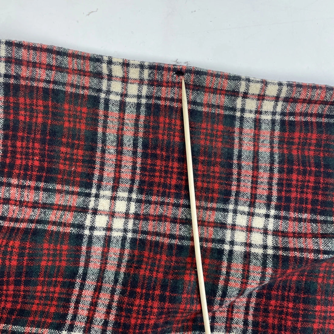 Wool Button Up Shirt Size Medium Red Plaid