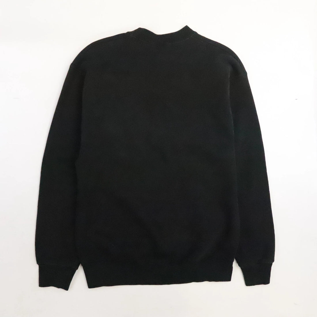 Vintage Dog Line Art Crewneck Sweatshirt Size Large Black
