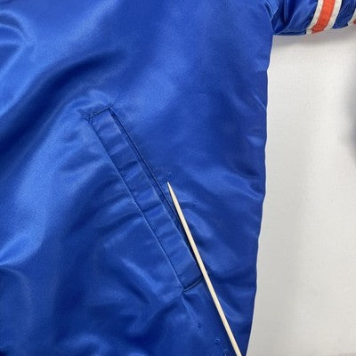 Vintage Denver Broncos Starter Satin Bomber Jacket Size Medium NFL